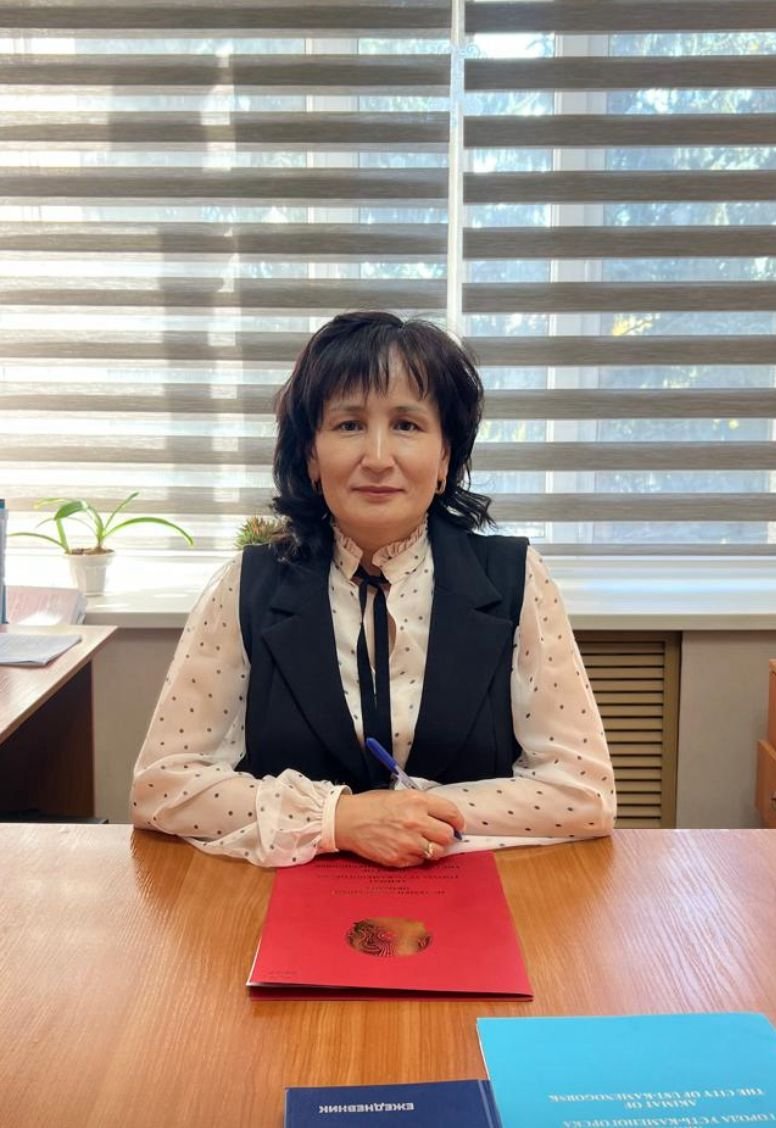 Sakenova Nazym Kusainovna