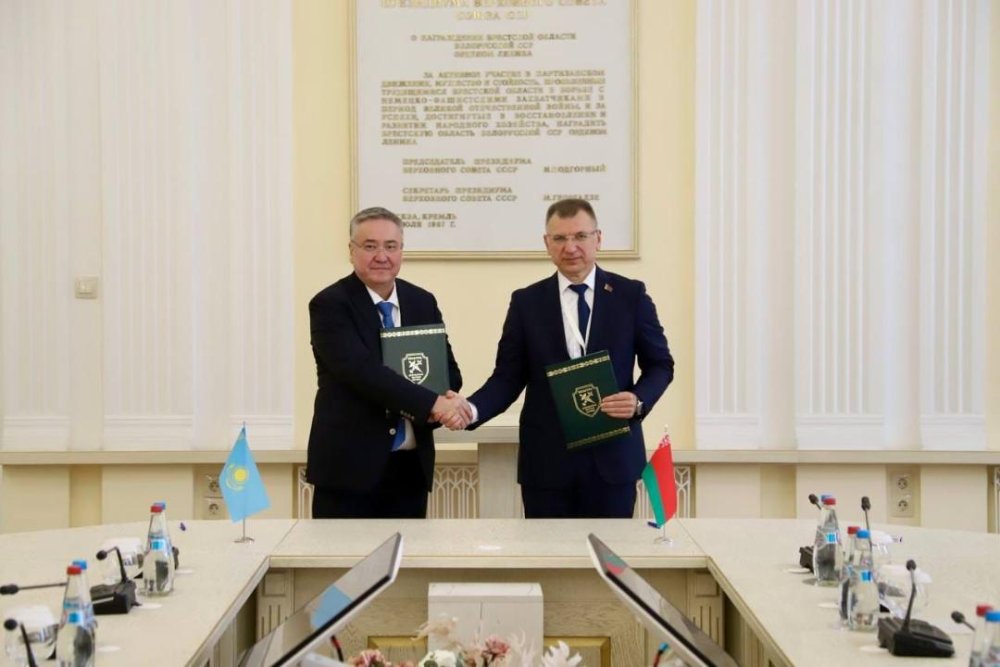 Kazakhstan and Belarus Discuss Accelerating Transit and Developing Customs Cooperation