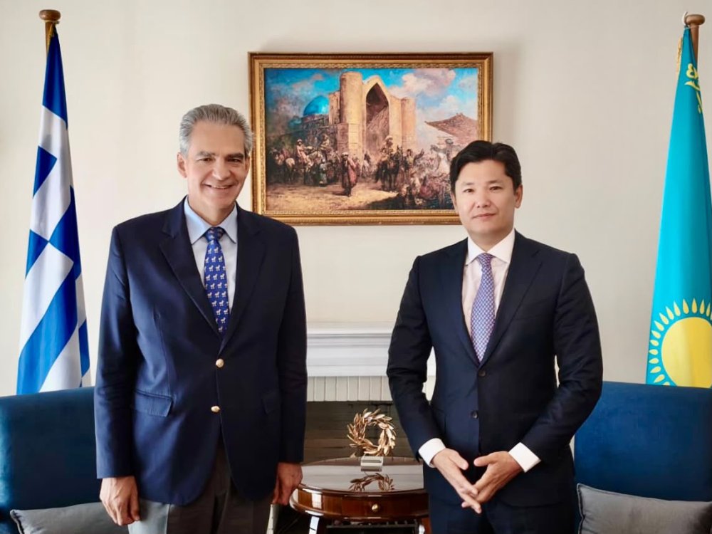 Kazakhstan and Greece Discuss Prospects for Interparliamentary Cooperation