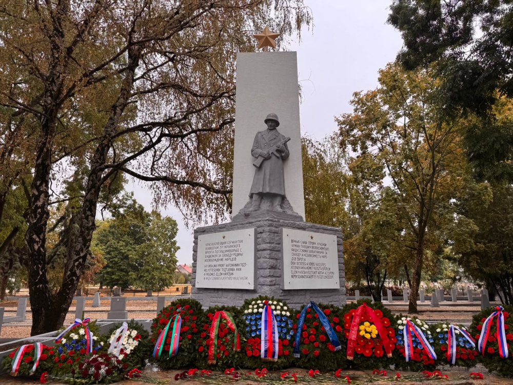 Ambassador-Designate of Kazakhstan Attends Ceremony Marking Reopening of Soviet Military Cemetery Following Renovation in Polgárdi