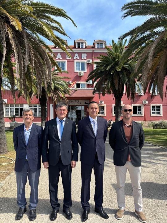 Kazakhstan Explores New Opportunities for Cooperation with the Port of Bar and the Municipality of Budva