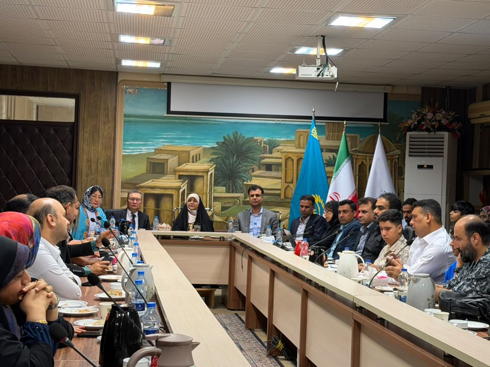 A Literary and Cultural Event Dedicated to the Works of Abai, Saadi, and Hafez Was Held in Bandar Abbas (Iran)