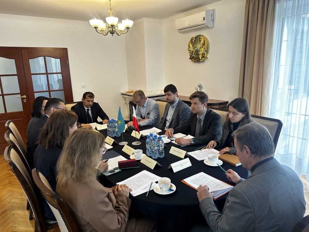 Kazakhstan’s Initiative to establish an International water organization discussed in Warsaw