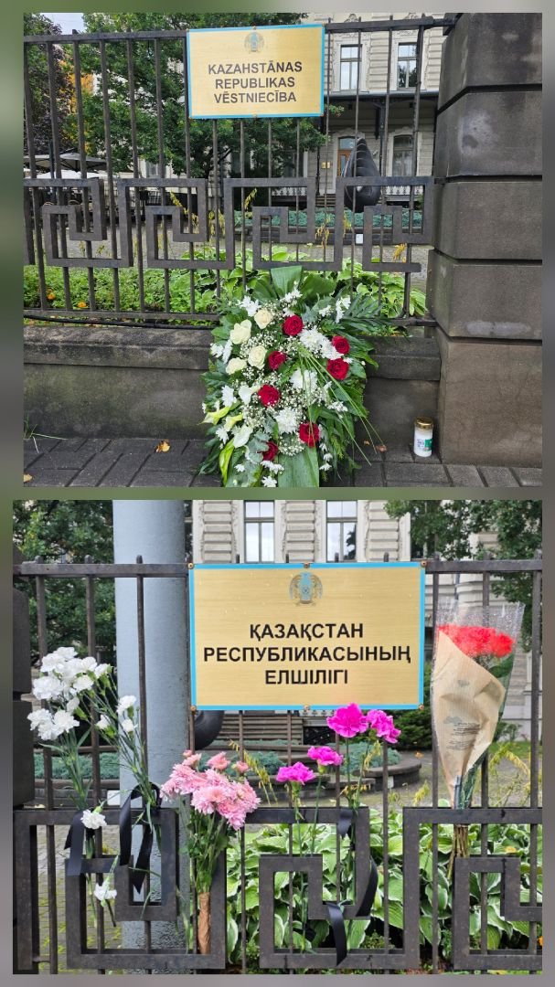 Latvia mourns together with the people of Kazakhstan