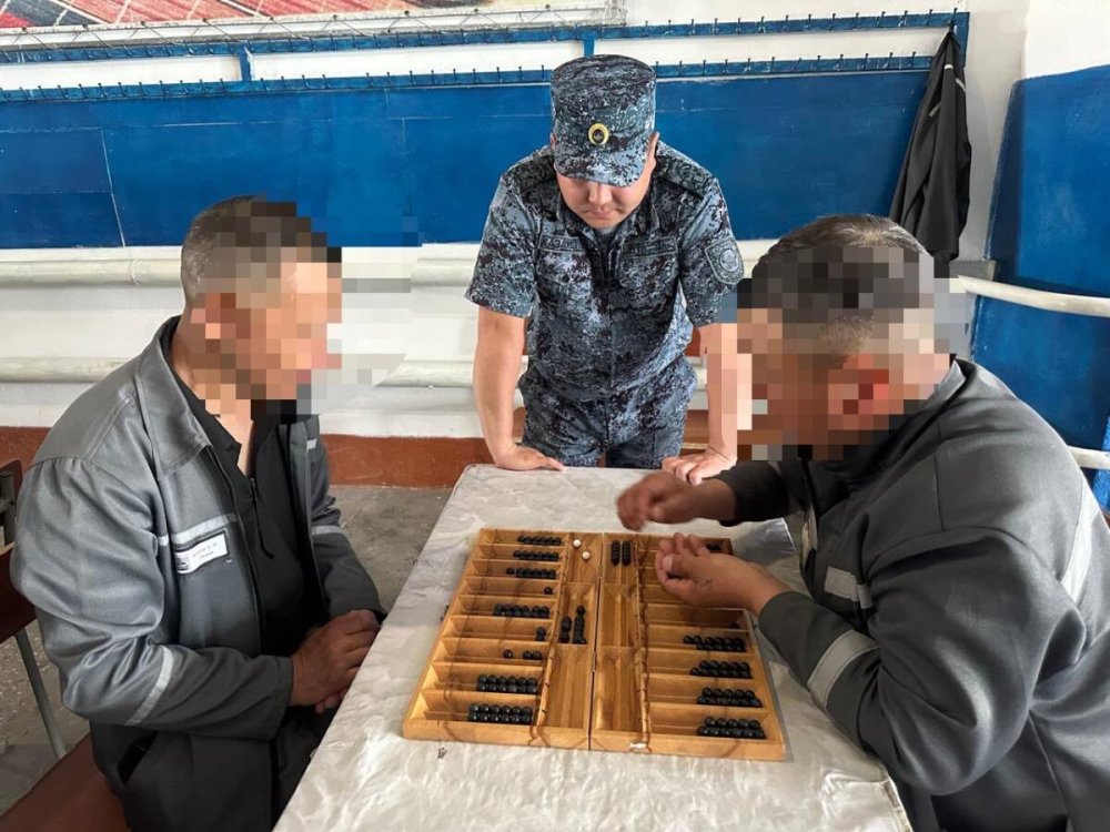 A chess and togyzkumalaku tournament was held among the convicts in the medium security institution of the DUIS in the Abai region.