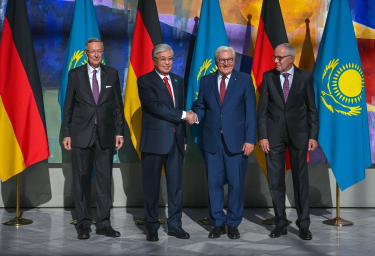 The Presidents of Kazakhstan and Germany Takes Part in the Kazakhstan-Germany Business Forum