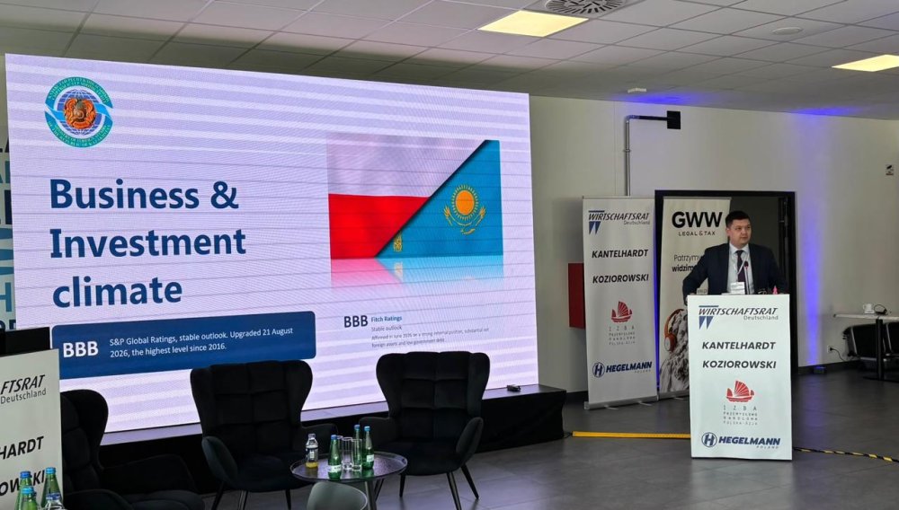 Kazakhstan’s Investment Potential Presented at the Polish-German Business Meeting