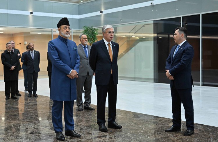 President of Kazakhstan and Sultan of Oman Visit AIFC