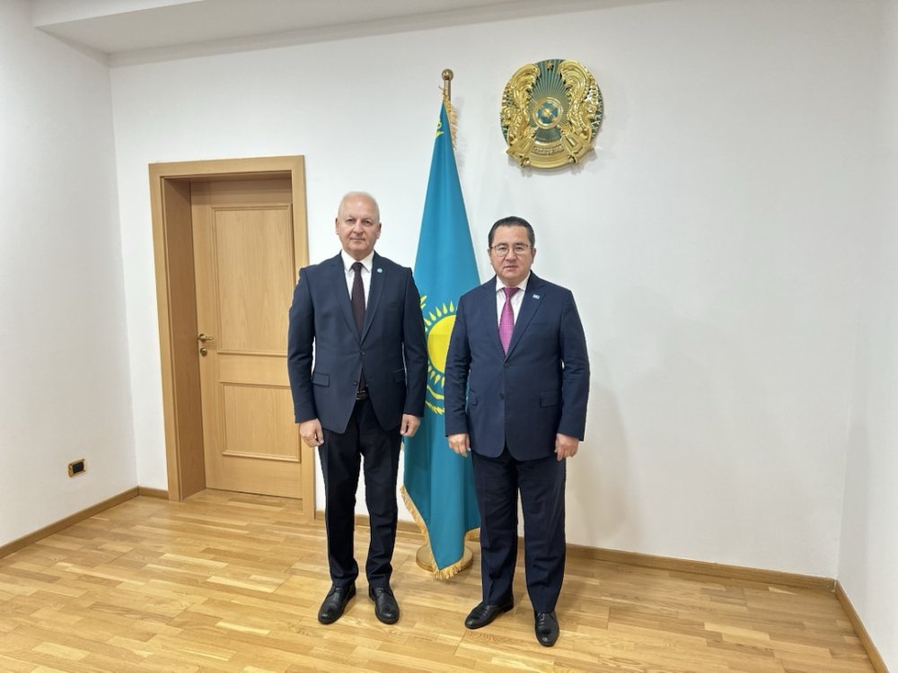 Deputy Minister of Foreign Affairs of Kazakhstan Receives President of the Turkic Academy