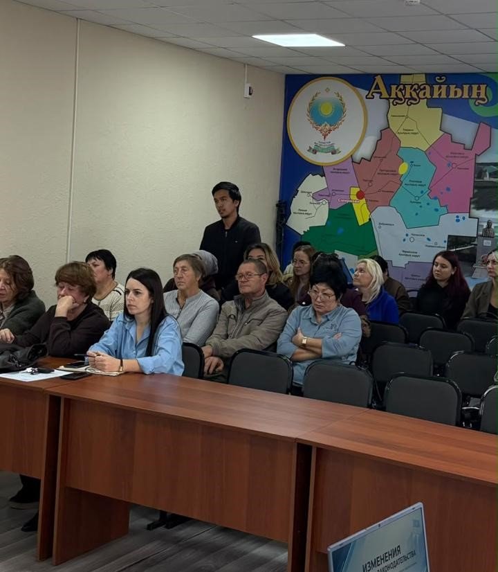 A seminar on explaining the new Tax Code was held in Akkayyn district — Photo 4