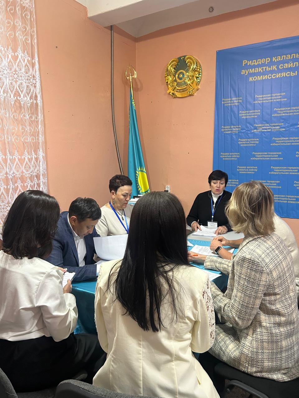 On October 13, 2026, the first meeting of the Ridder City Territorial Election Commission for the extraordinary elections of deputies of all levels of the Republic of Kazakhstan, scheduled for November 29, 2026, was held. Three issues were considered during the meeting: — Photo 3