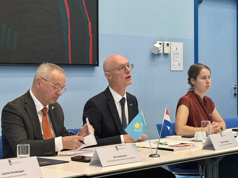 The IV meeting of the Kazakhstan-Netherlands Working Group on Agriculture held in The Hague — Photo 7