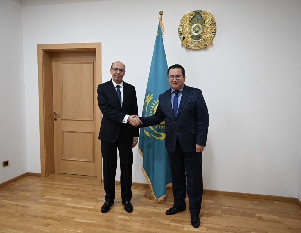 Kazakhstan’s Deputy Foreign Minister Receives Egyptian Ambassador — Photo 1