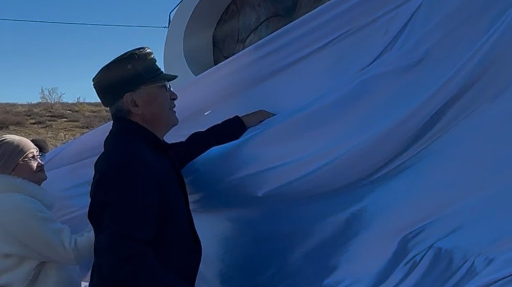 A new business card of the district: a stele was opened in the village of Samarskoye — Photo 2