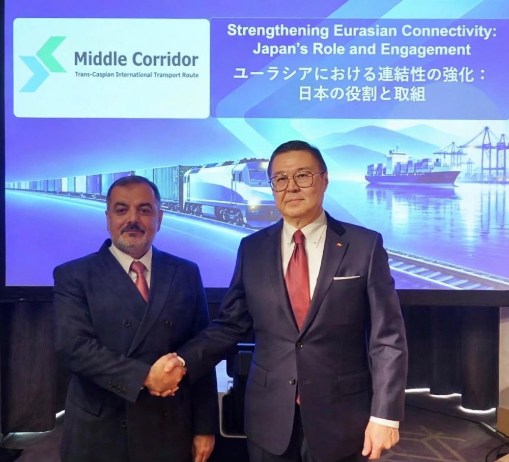 Kazakhstan and Azerbaijan Present the Potential of the TITR in Japan — Photo 1