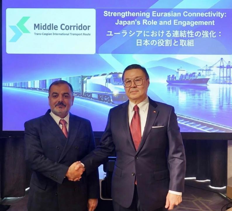Kazakhstan and Azerbaijan Present the Potential of the TITR in Japan — Photo 1