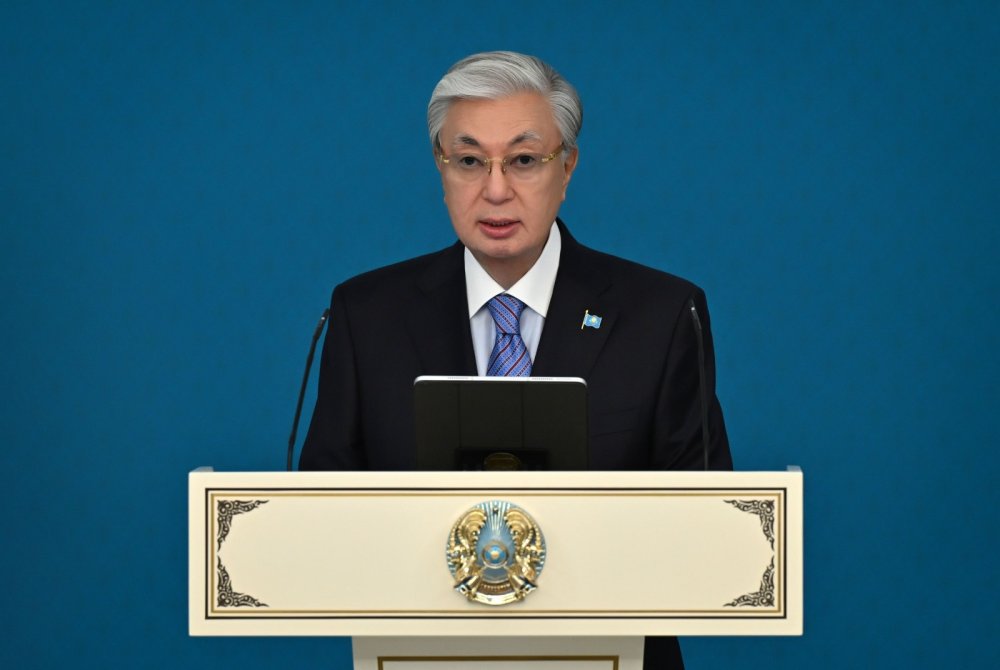 President Kassym-Jomart Tokayev presented state awards to rescuers