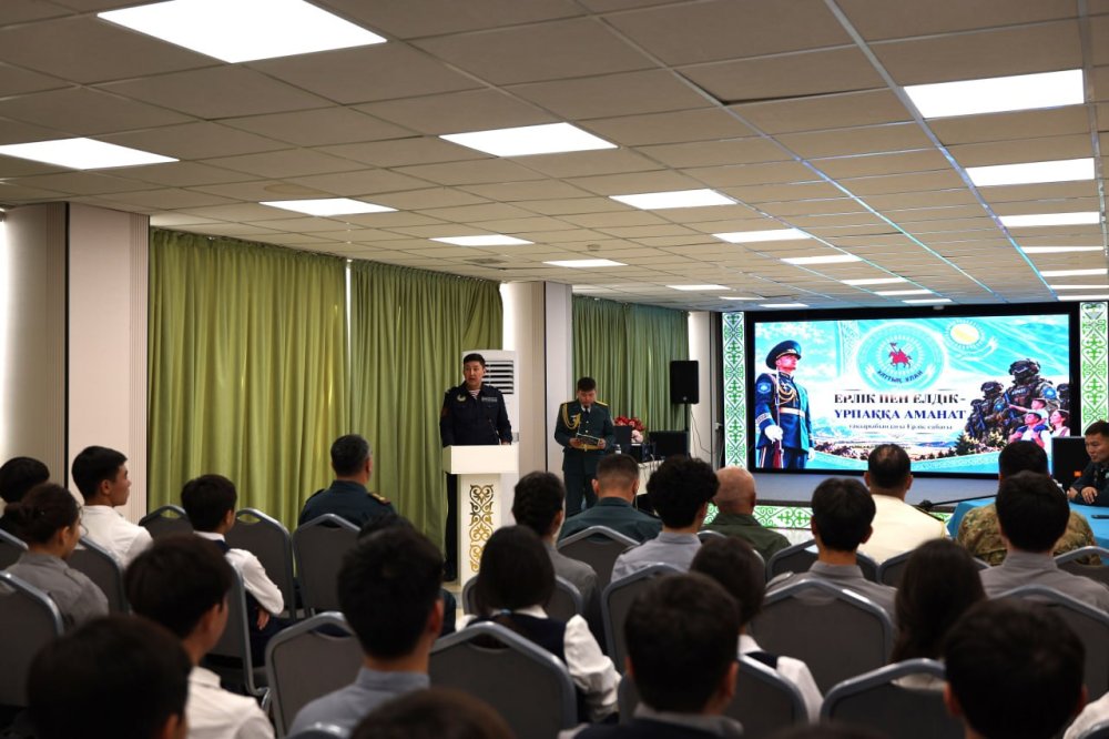 National Guard Officers Speak to Almaty Schoolchildren About Courage and Service to the Motherland — Photo 8