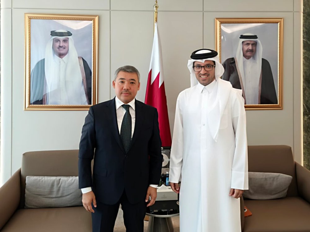 Ambassador of the Republic of Kazakhstan to the State of Qatar met with the Executive Director to the Permanent Committee for Organizing Conferences at the Ministry of Foreign Affairs of Qatar