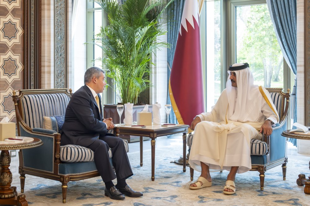 Ambassador of the Republic of Kazakhstan to the State of Qatar presented his credentials to the Amir of the State of Qatar — Photo 2