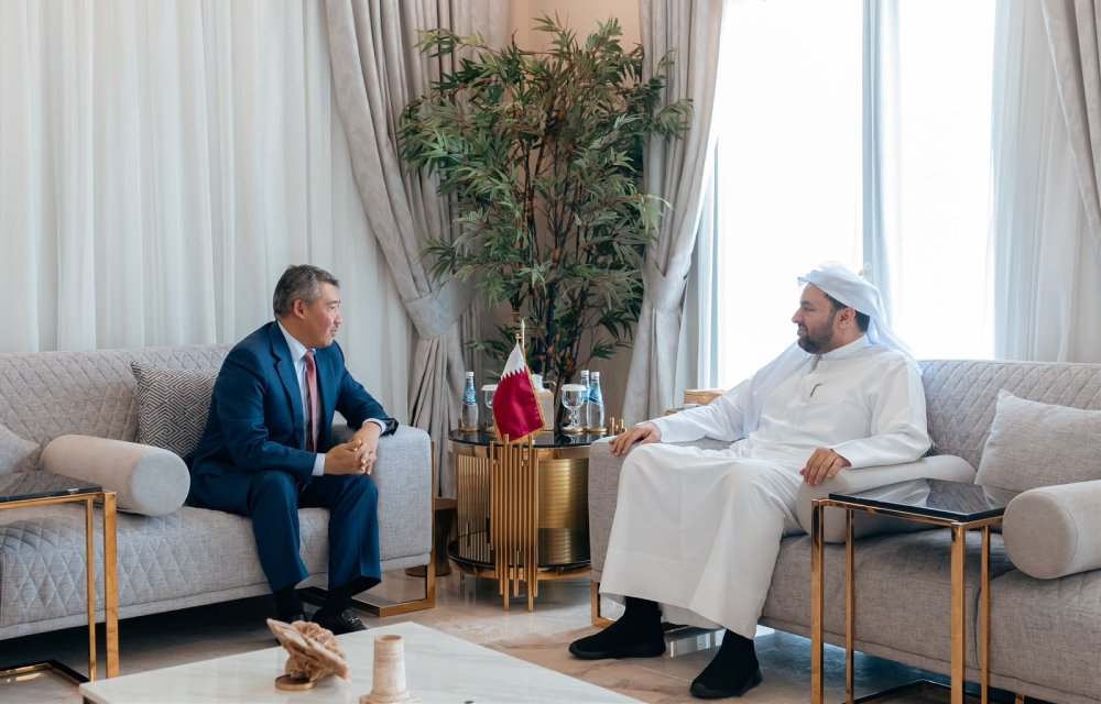 Ambassador of the Republic of Kazakhstan to the State of Qatar met with the Minister of State at the Ministry of Foreign Affairs of the State of Qatar — Photo 1