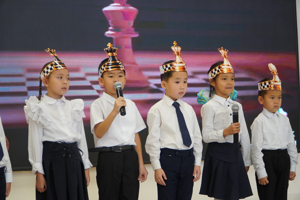 A chess classroom was opened in secondary school No. 41 as part of the Keleshek Mektepteri project. — Photo 2