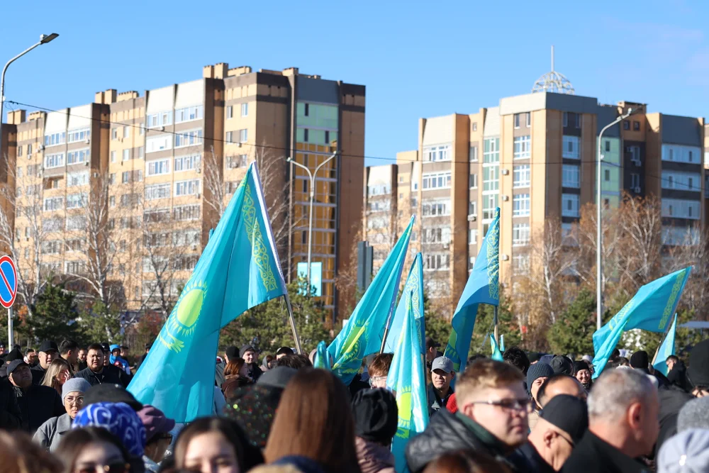 A Flagpole Dedicated to Kazakhstan’s State Symbols Installed in Kostanay — Photo 5