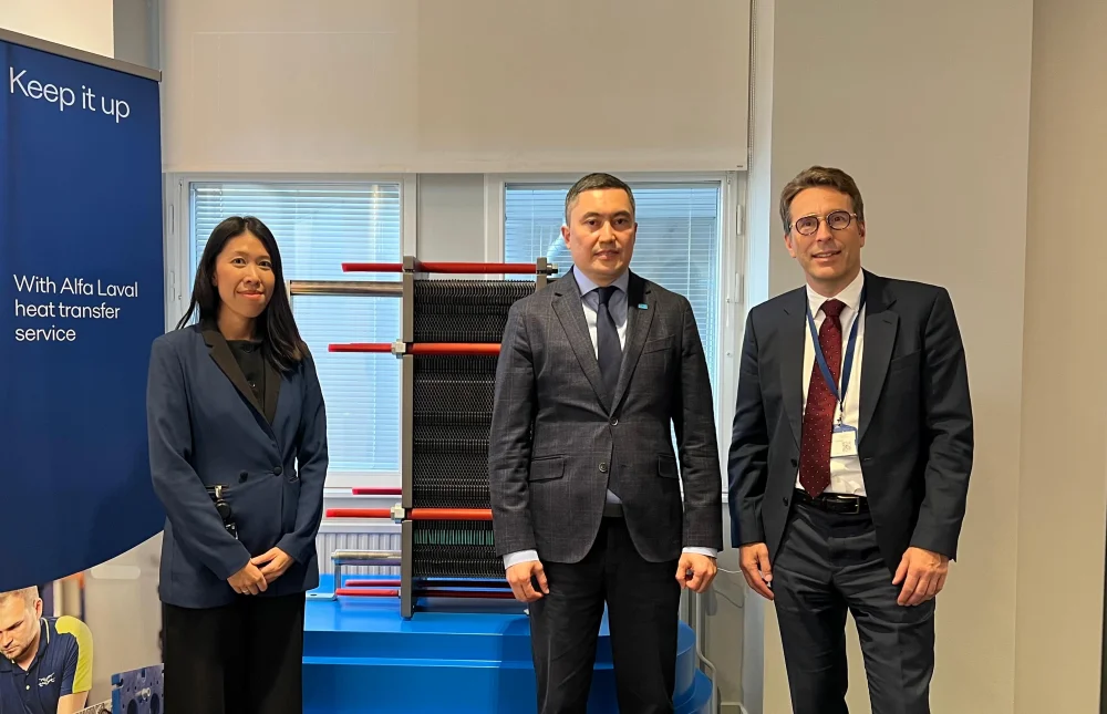 Ambassador of Kazakhstan visits Alfa Laval Headquarters in Sweden — Photo 1