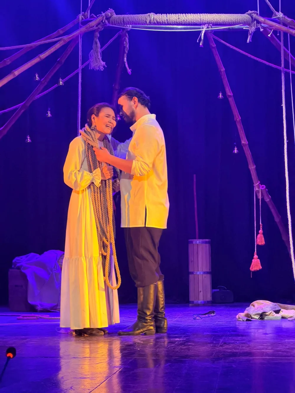 Kazakh Theatre Presents “Sholpan’s Sin” at International Theatre Festival in Pakistan — Photo 12