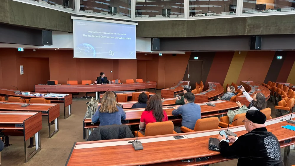 Kazakh Master’s Students Visit the Council of Europe — Photo 5