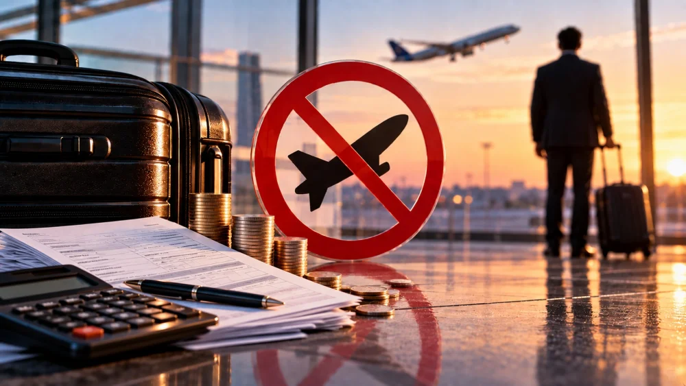 Restrictions on leaving Kazakhstan for large tax debts: what is important to know
