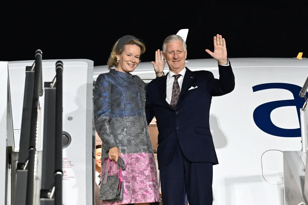 Official ceremony to welcome King Philippe and Queen Mathilde of the Belgians — Photo 5