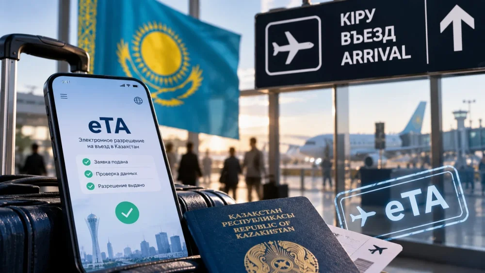 Introduction of the QazETA Electronic Travel Authorisation System for Entry into the Republic of Kazakhstan — Photo 1