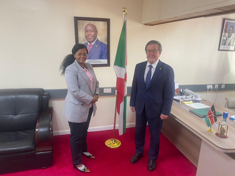 On the Meeting of the Ambassador of Kazakhstan with the Ambassador of Burundi to Kenya