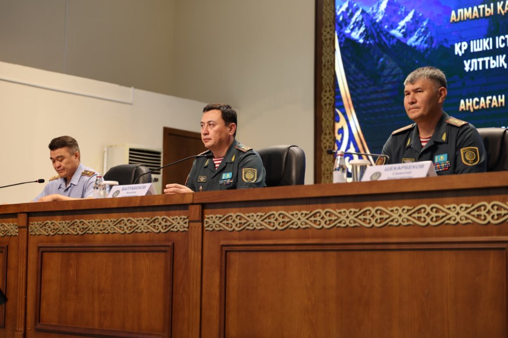 “Law and Order”: Priority Areas for the Activities of Almaty Police Identified