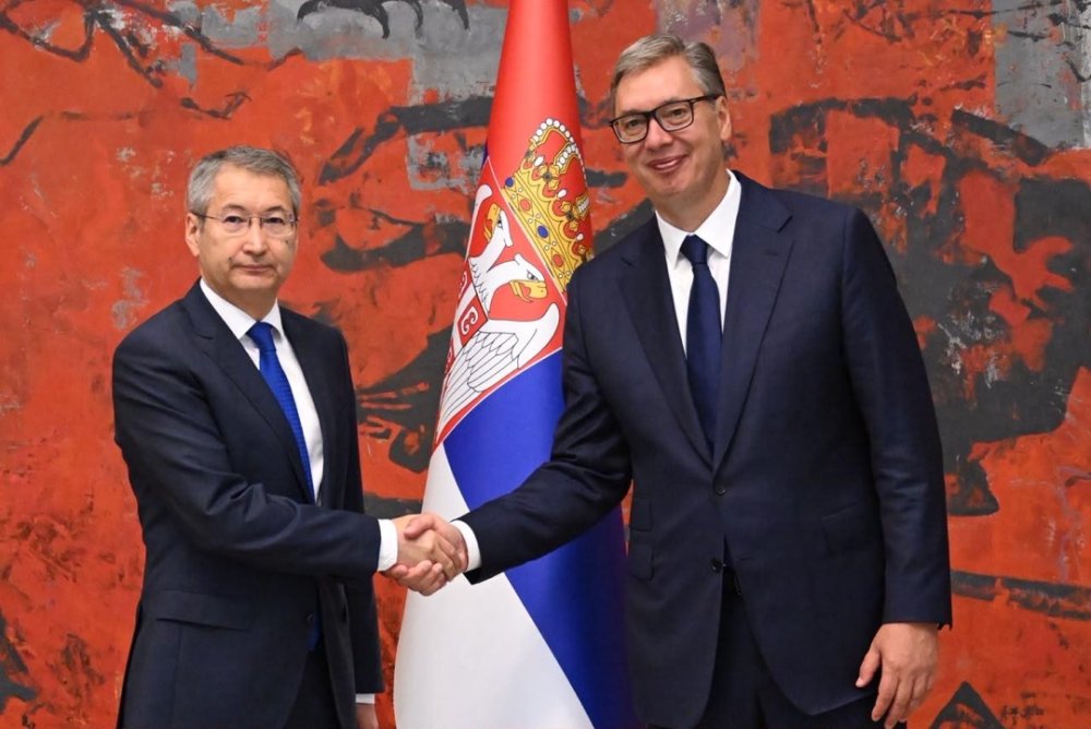 Kazakhstan’s Ambassador Presented His Letters of Credence to the President of Serbia