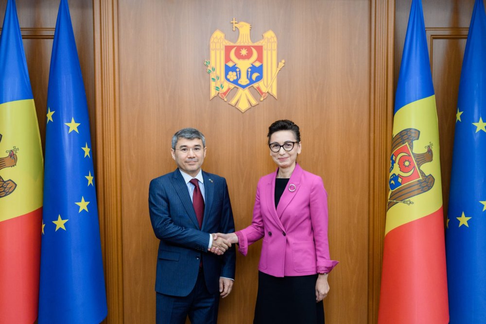 Ambassador of Kazakhstan Meets with State Secretary of the Ministry of Foreign Affairs of the Republic of Moldova Corina Călugăru