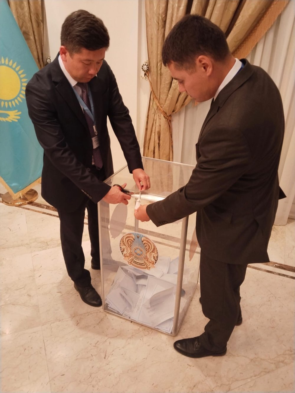 Polling Station Election Commission No.415, located in Cairo, has concluded its work in connection with the elections to the Kurultai of the Republic of Kazakhstan.
