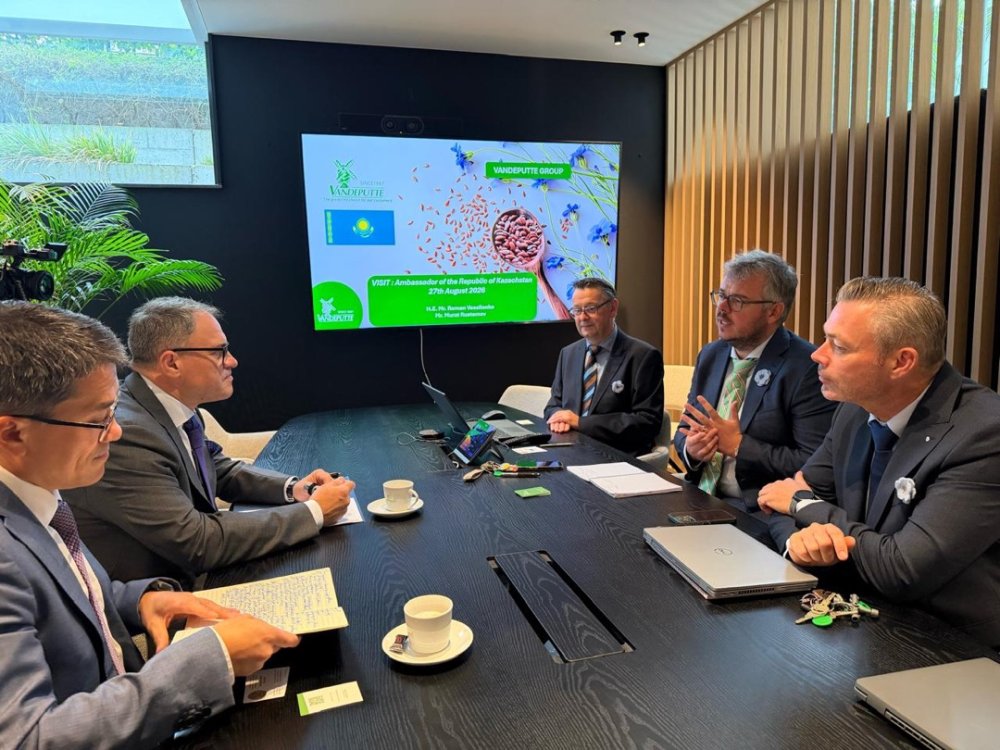 Kazakhstan and Vandeputte: Strengthening Cooperation in Linseed Processing and Agribusiness