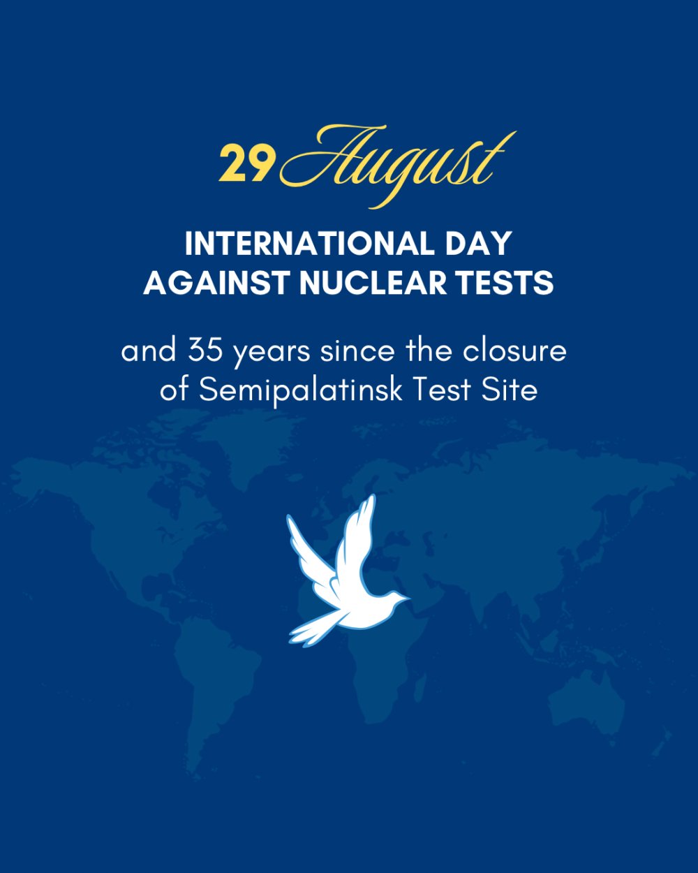 Address by the President of the Republic of Kazakhstan H.E. Mr. Kassym-Jomart Tokayev on the Occasion of the International Day against Nuclear Tests