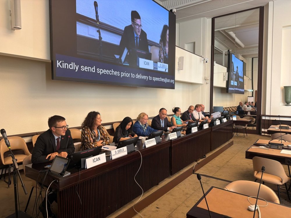 The role of nuclear-weapon-free zones in strengthening global security was discussed at the UN office in Geneva