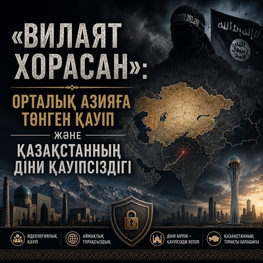 «ВИЛАЯТ ХОРАСАН»: ОРТАЛЫҚ АЗИЯҒА ТӨНГЕН ҚАУІП ЖӘНЕ ҚАЗАҚСТАННЫҢ ДІНИ ҚАУІПСІЗДІГІ