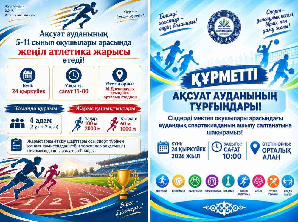Мектеп оқушылары арасындағы спартакиада