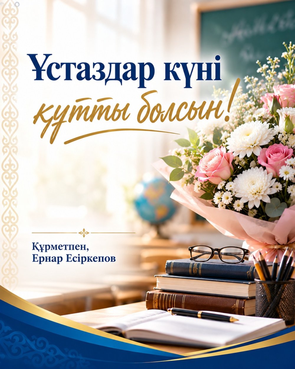 ҚҰРМЕТТІ ҰСТАЗДАР ҚАУЫМЫ!