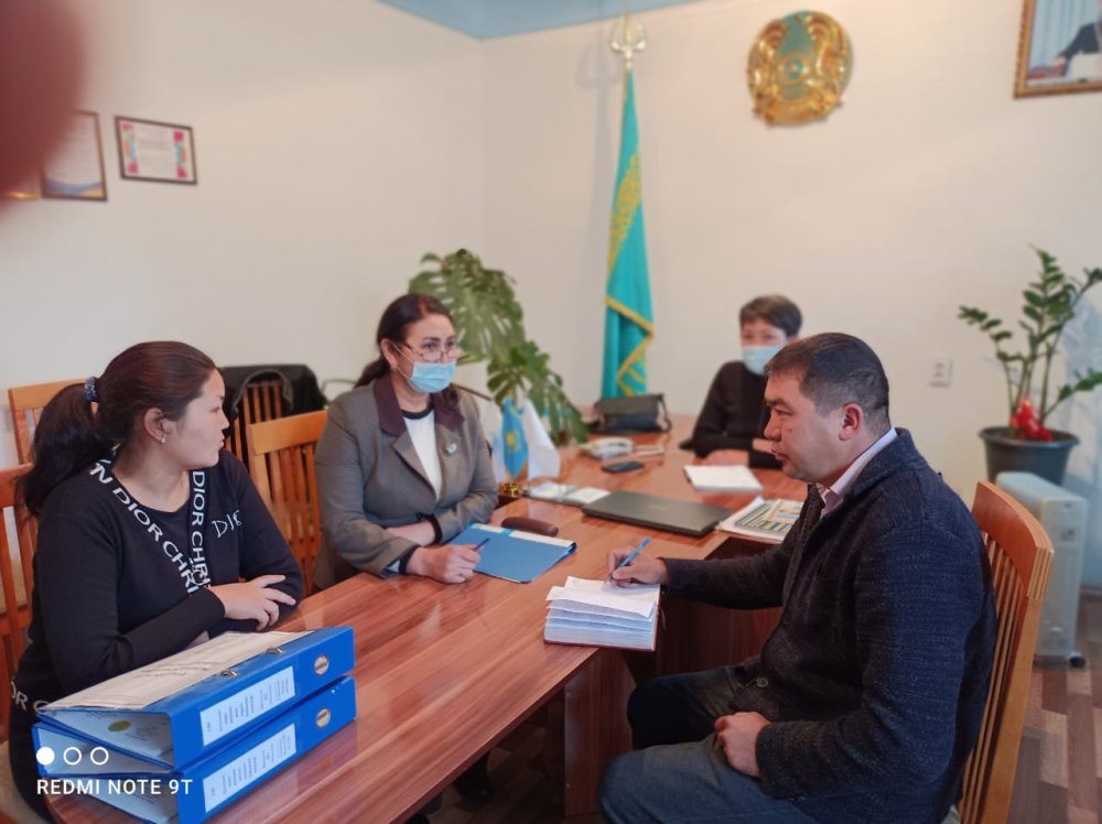 Үржар ауданының жергілікті атқарушы органдардың әдеп жөнінде уәкілі