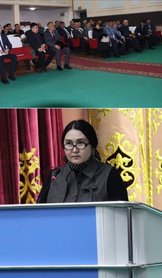 Үржар ауданының жергілікті атқарушы органдардың әдеп жөнінде уәкілі