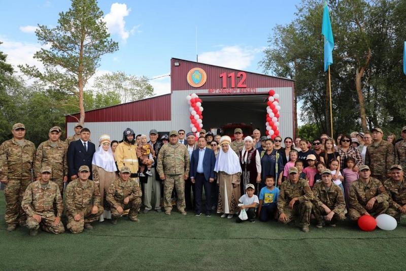 Қарағанды облысының ауылдарында жаңа өрт сөндіру бекеттері ашылды