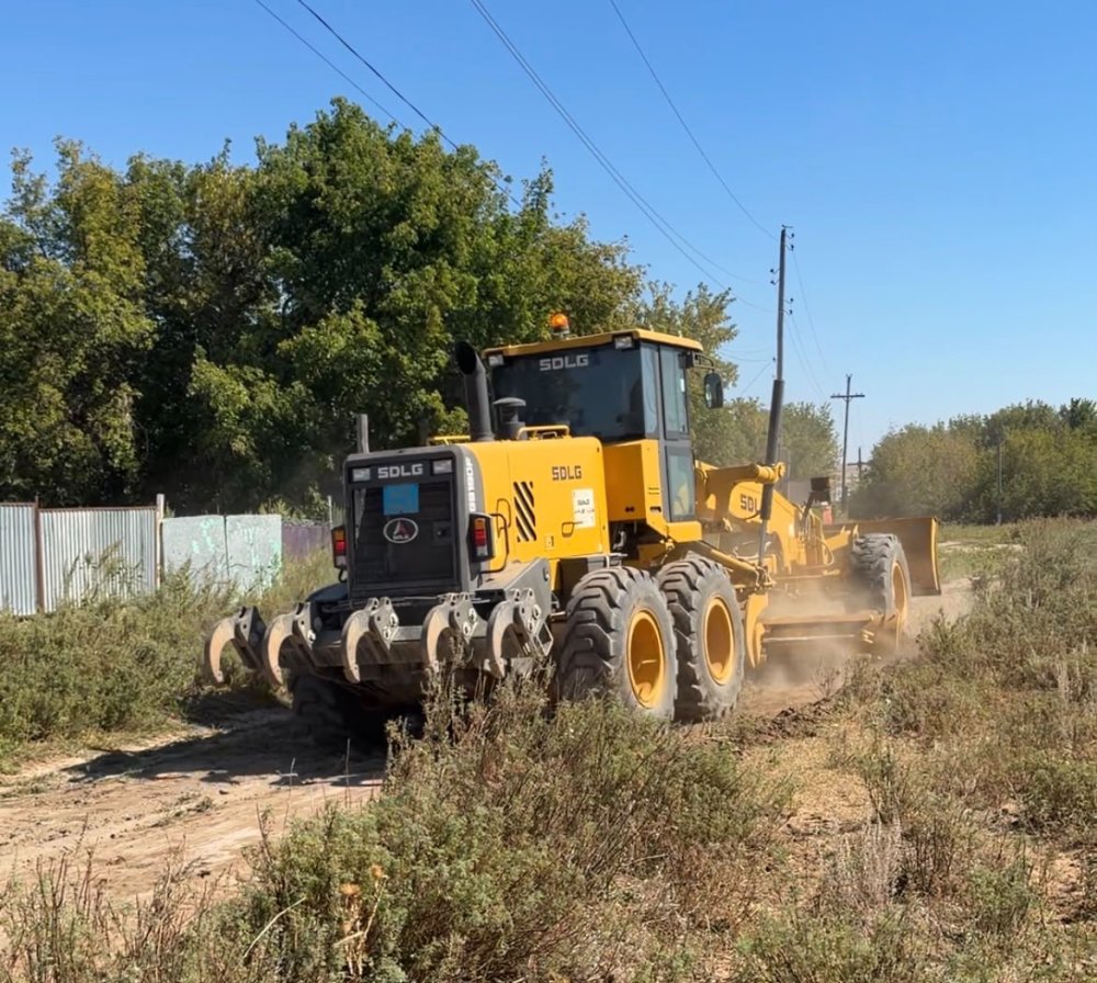 Нұрбұлақ ауылындағы жолдар тегістелді