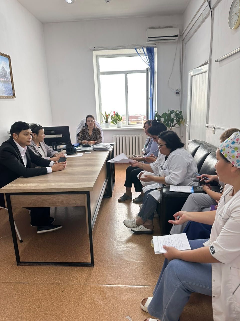 Талғар ауданында медициналық-әлеуметтік сараптама мәселелері бойынша дәрігерлермен кездесу өтті.