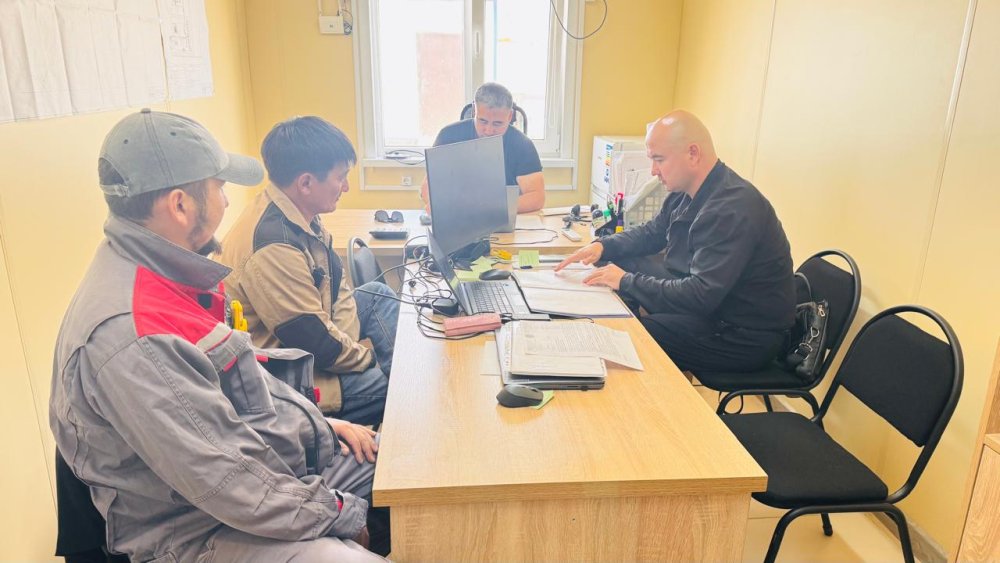 Департаменттің мемлекеттік еңбек инспекторы А.Боранкуловпен мұнай және газ саласындағы қызмет атқаратын жұмысшымен орын алған жазатайым оқиға бойынша арнайы тергеп-тексеру жұмыстары жүргізілуде